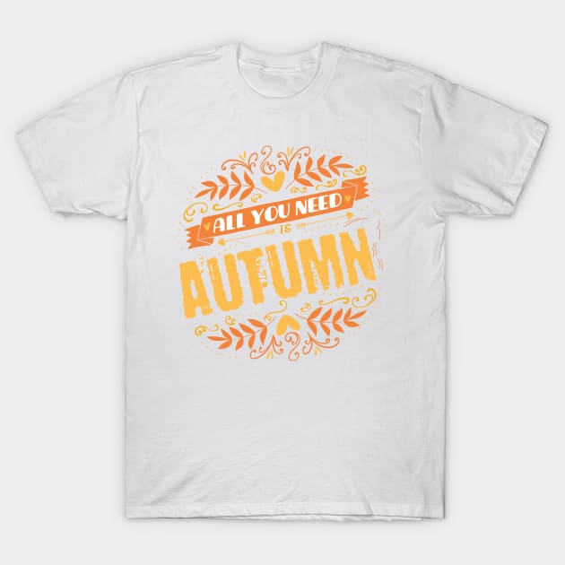 Autumn Festivity T-Shirt by designdaking